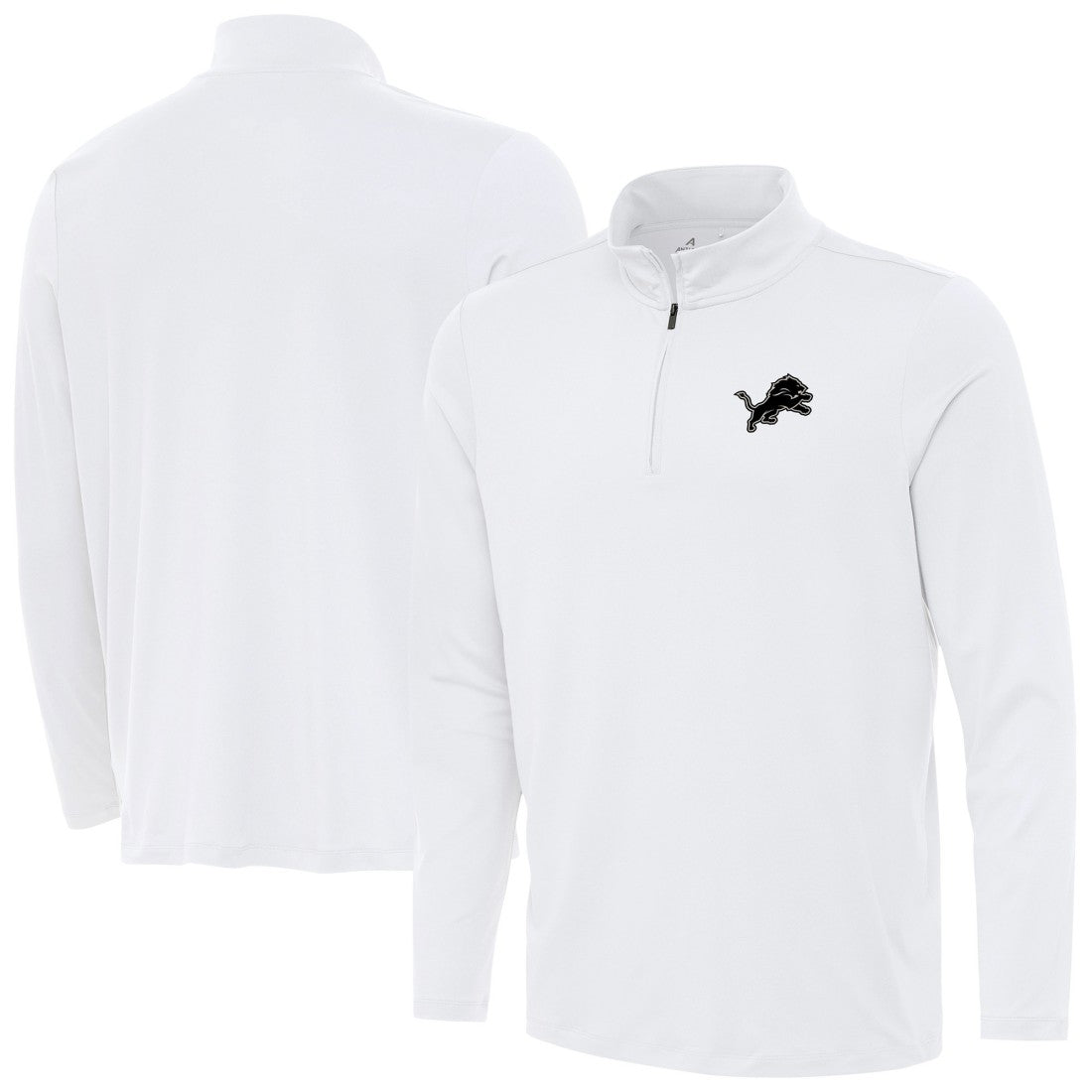 Antigua Reprocess Quarter-Zip Top - Detroit Lions