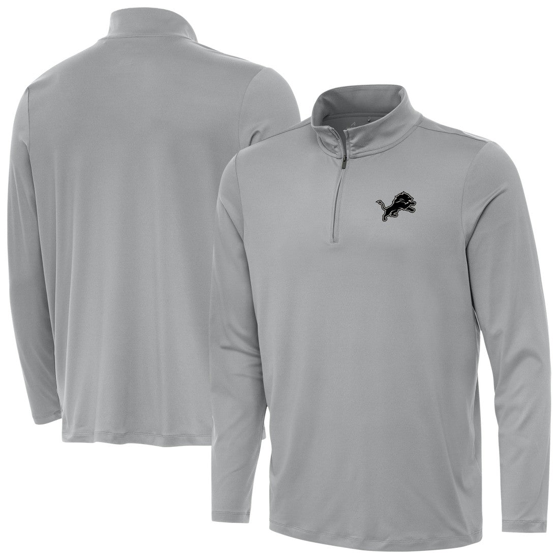 Antigua Reprocess Quarter-Zip Top - Detroit Lions