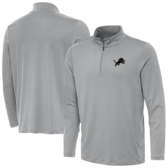 Antigua Reprocess Quarter-Zip Top - Detroit Lions