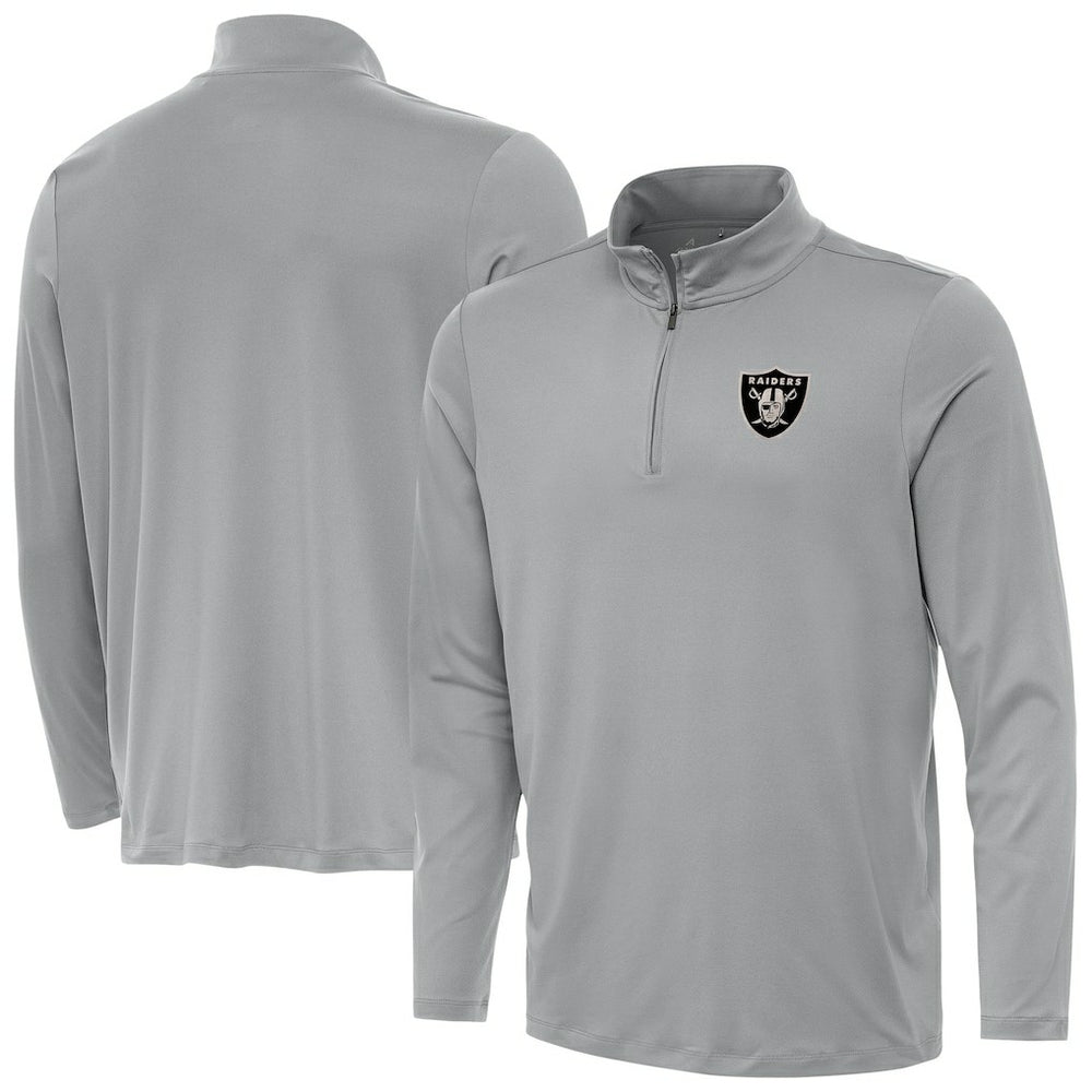 Antigua Reprocess Quarter-Zip Top - Las Vegas Raiders