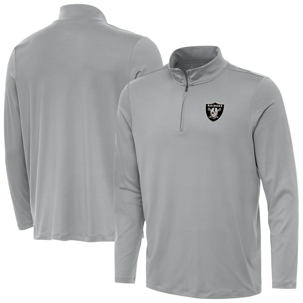 Antigua Reprocess Quarter-Zip Top - Las Vegas Raiders