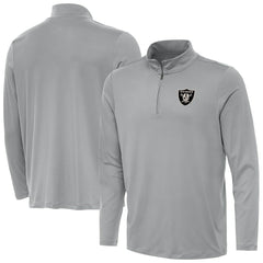 Antigua Reprocess Quarter-Zip Top - Las Vegas Raiders