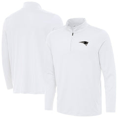 Antigua Reprocess Quarter-Zip Top - New England Patriots