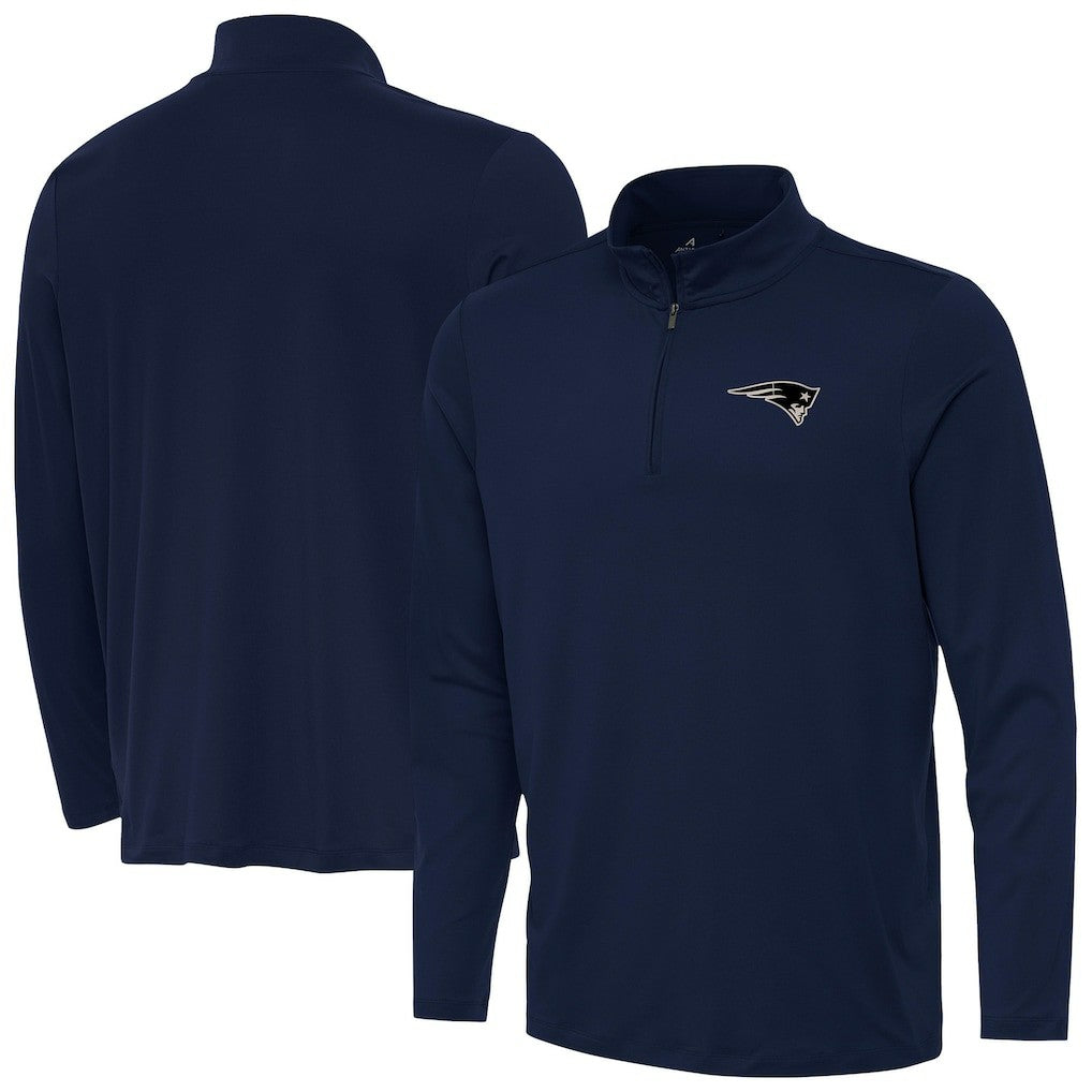 Antigua Reprocess Quarter-Zip Top - New England Patriots