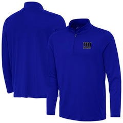 Antigua Reprocess Quarter-Zip Top - New York Giants
