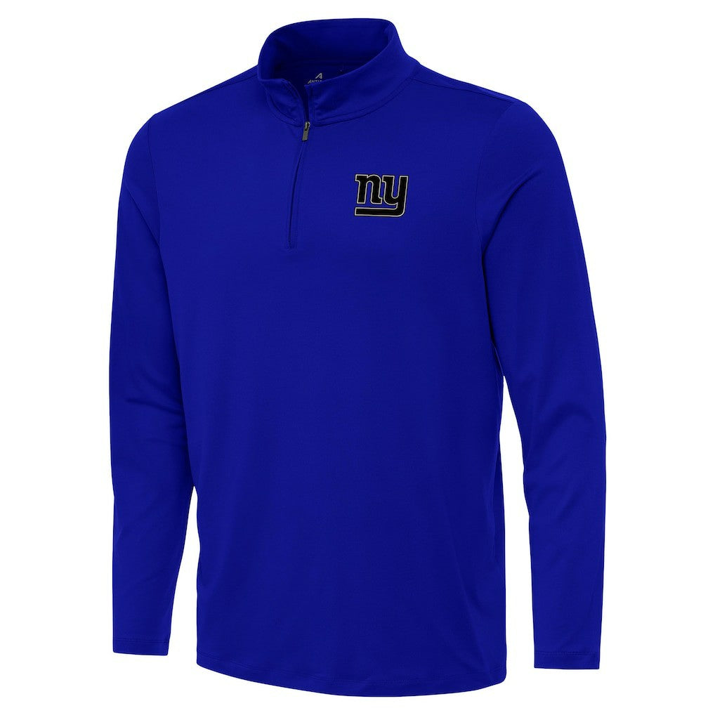 Antigua Reprocess Quarter-Zip Top - New York Giants