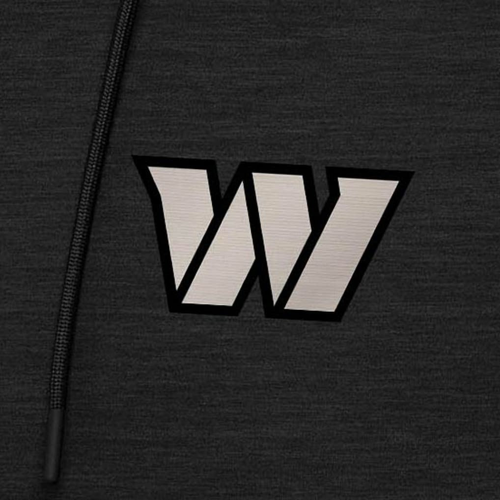 Antigua Spikes Raglan Quarter-Zip Hoodie - Washington Commanders