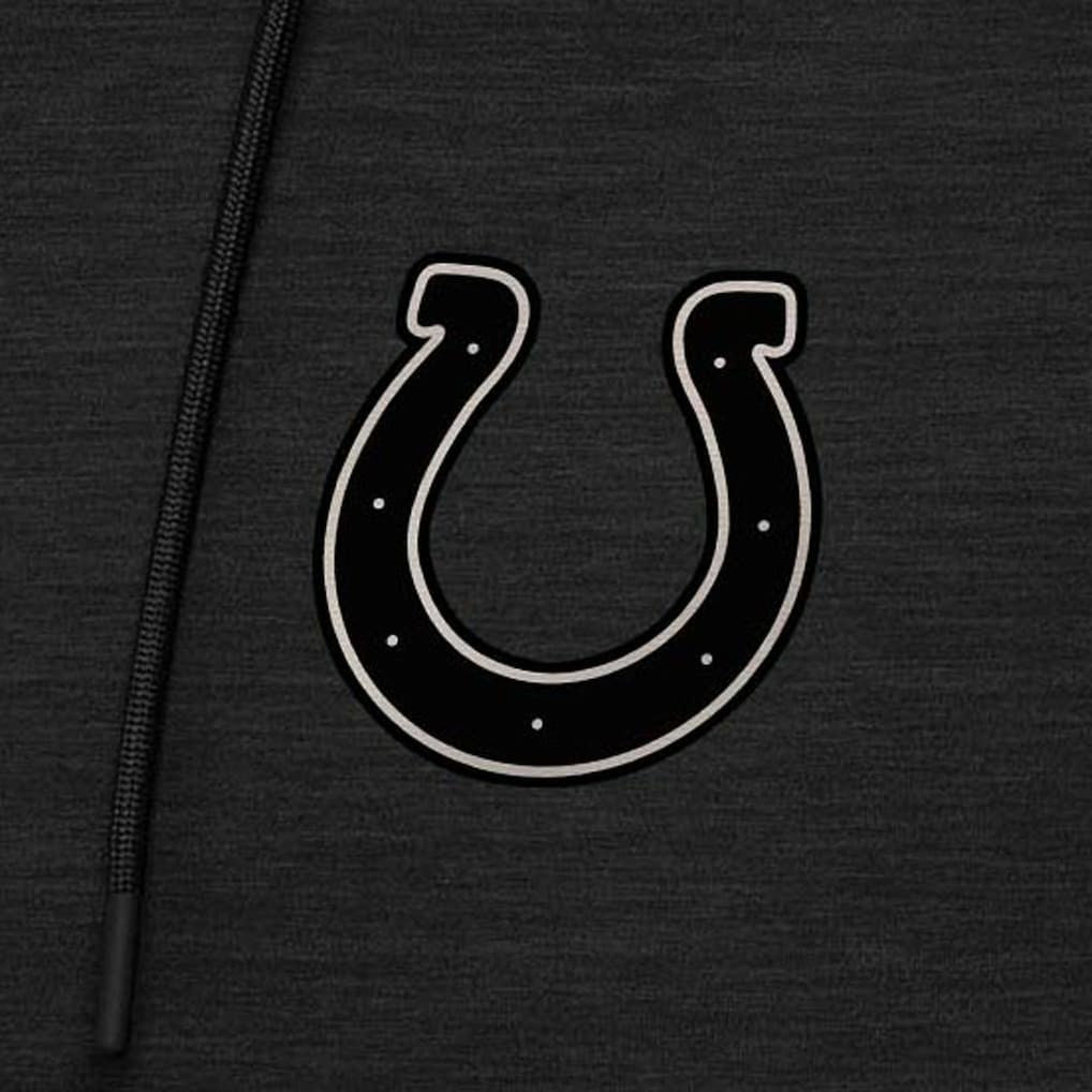 Antigua Spikes Raglan Quarter-Zip Hoodie - Indianapolis Colts