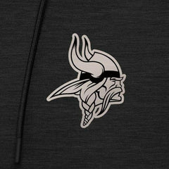 Antigua Spikes Raglan Quarter-Zip Hoodie - Minnesota Vikings