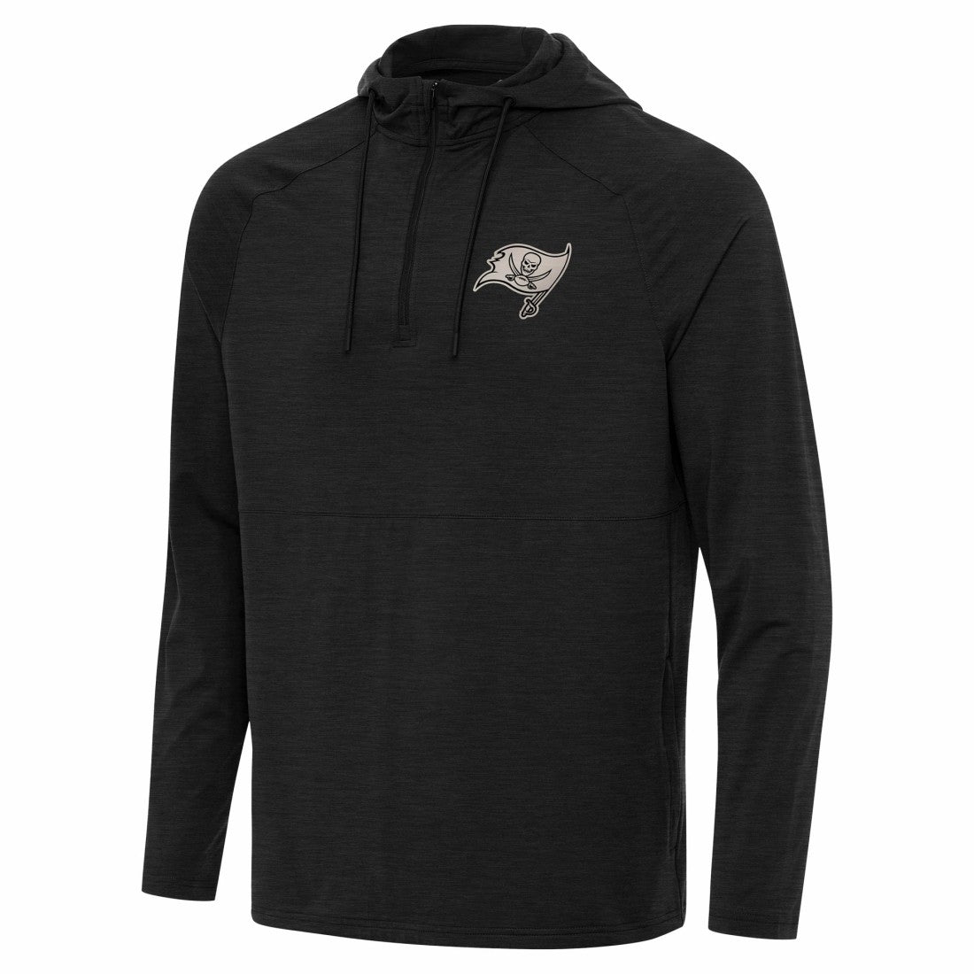 Antigua Spikes Raglan Quarter-Zip Hoodie - Tampa Bay Buccaneers