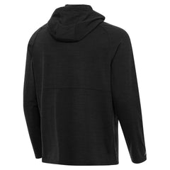 Antigua Spikes Raglan Quarter-Zip Hoodie - Cleveland Browns