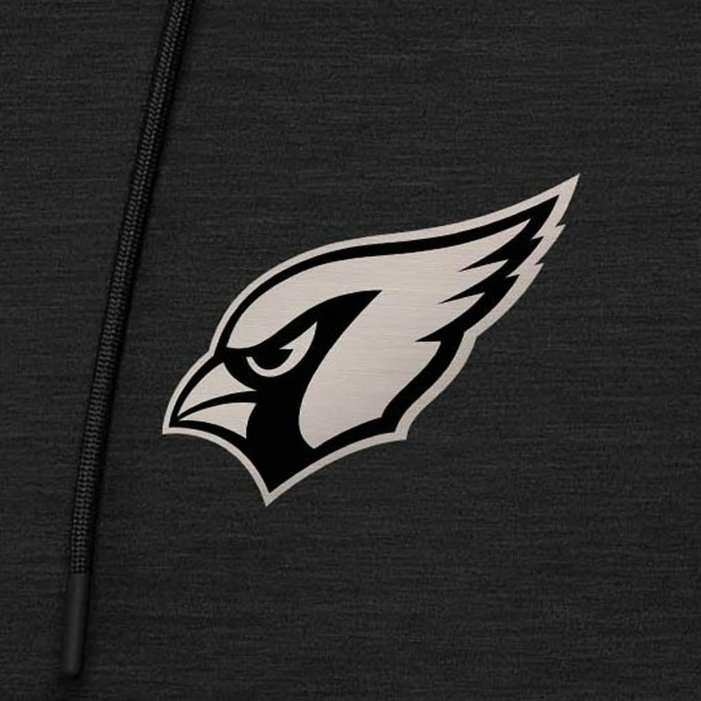 Antigua Spikes Raglan Quarter-Zip Hoodie - Arizona Cardinals