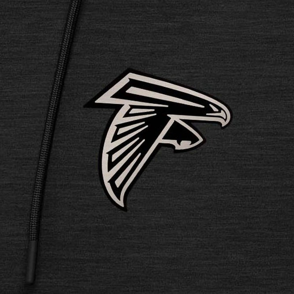 Antigua Spikes Raglan Quarter-Zip Hoodie - Atlanta Falcons
