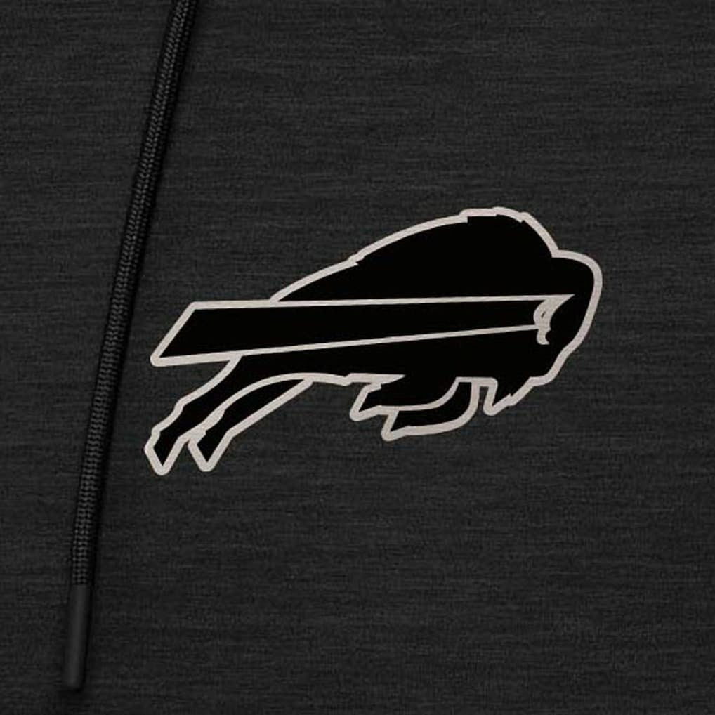 Antigua Spikes Raglan Quarter-Zip Hoodie - Buffalo Bills