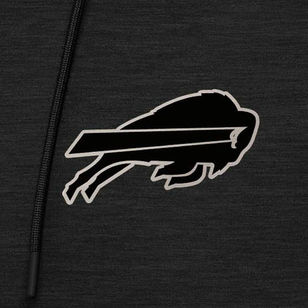 Antigua Spikes Raglan Quarter-Zip Hoodie - Buffalo Bills