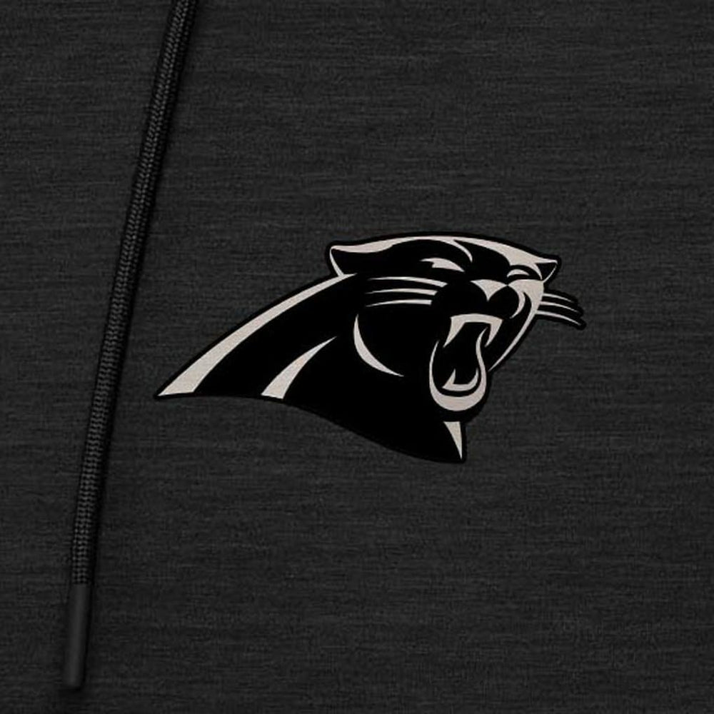 Antigua Spikes Raglan Quarter-Zip Hoodie - Carolina Panthers