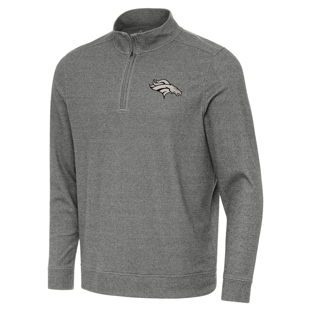 Antigua Subtle Quarter-Zip Top - Denver Broncos
