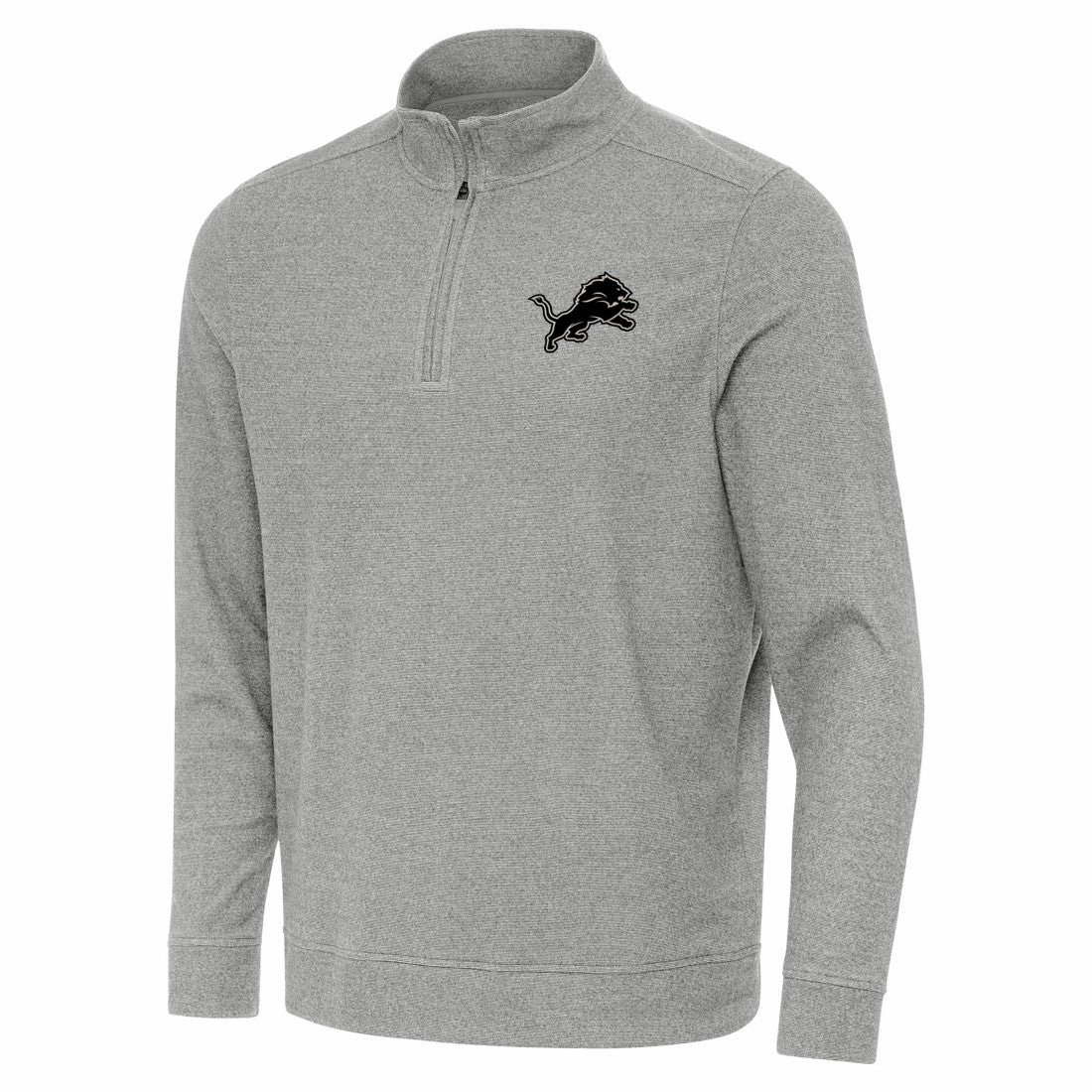Antigua Subtle Quarter-Zip Top - Detroit Lions