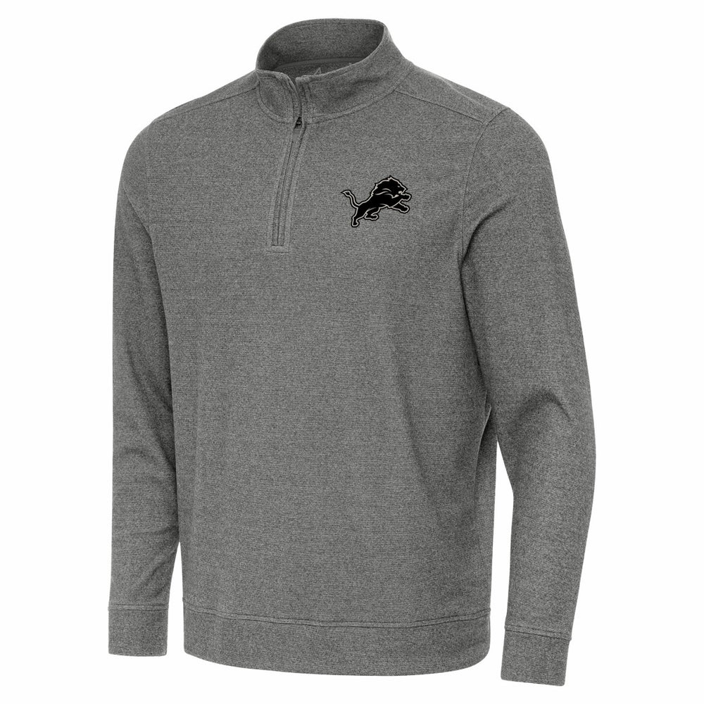 Antigua Subtle Quarter-Zip Top - Detroit Lions