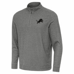 Antigua Subtle Quarter-Zip Top - Detroit Lions