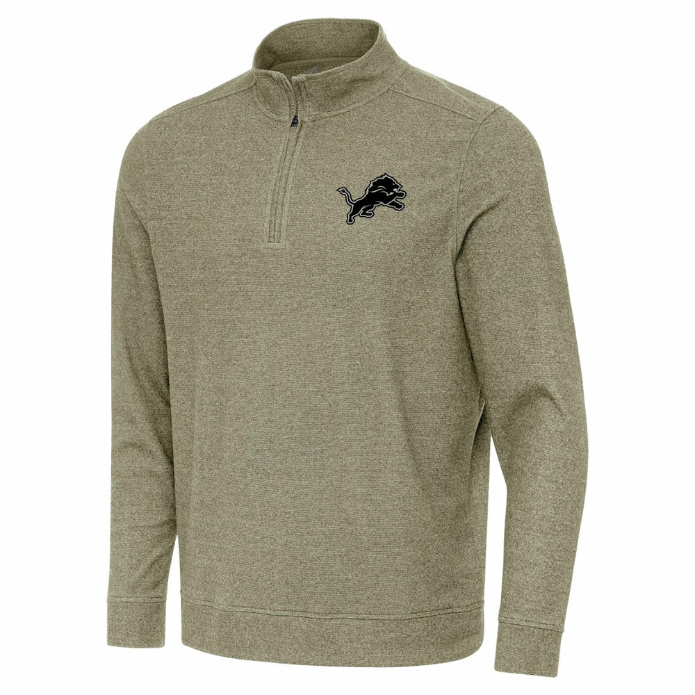Antigua Subtle Quarter-Zip Top - Detroit Lions