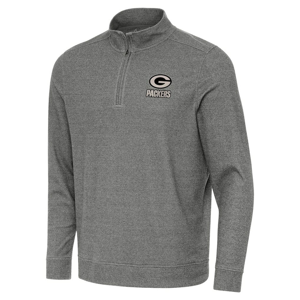 Antigua Subtle Quarter-Zip Top - Green Bay Packers
