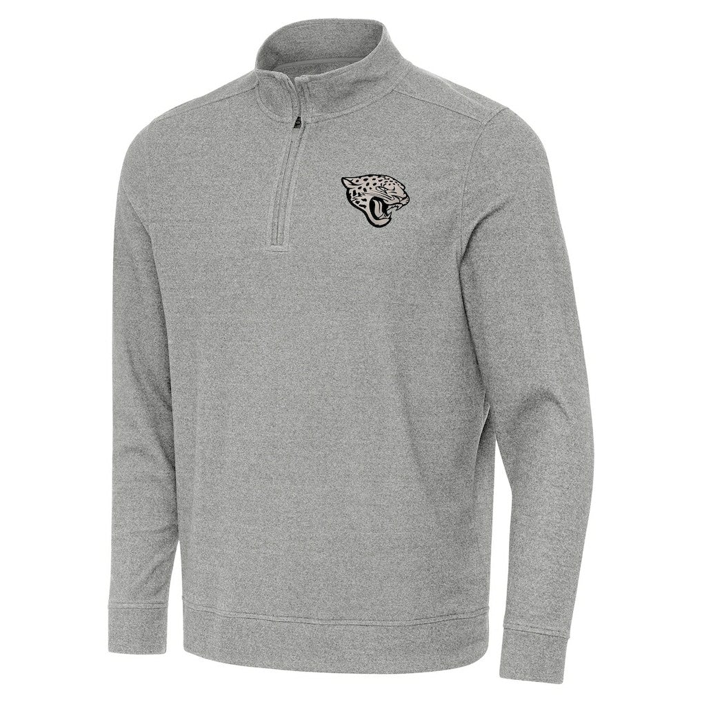 Antigua Subtle Quarter-Zip Top - Jacksonville Jaguars