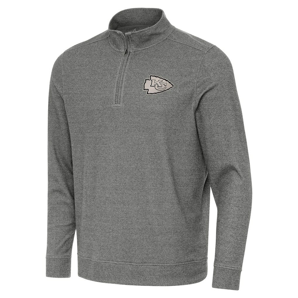 Antigua Subtle Quarter-Zip Top - Kansas City Chiefs