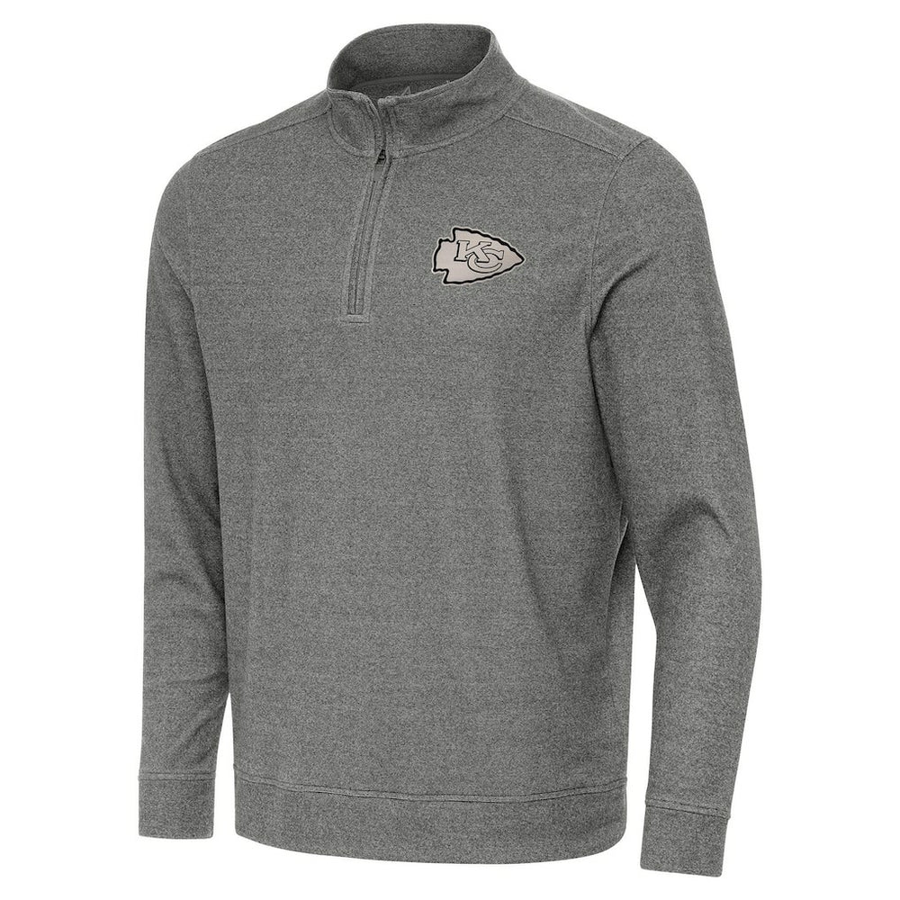 Antigua Subtle Quarter-Zip Top - Kansas City Chiefs