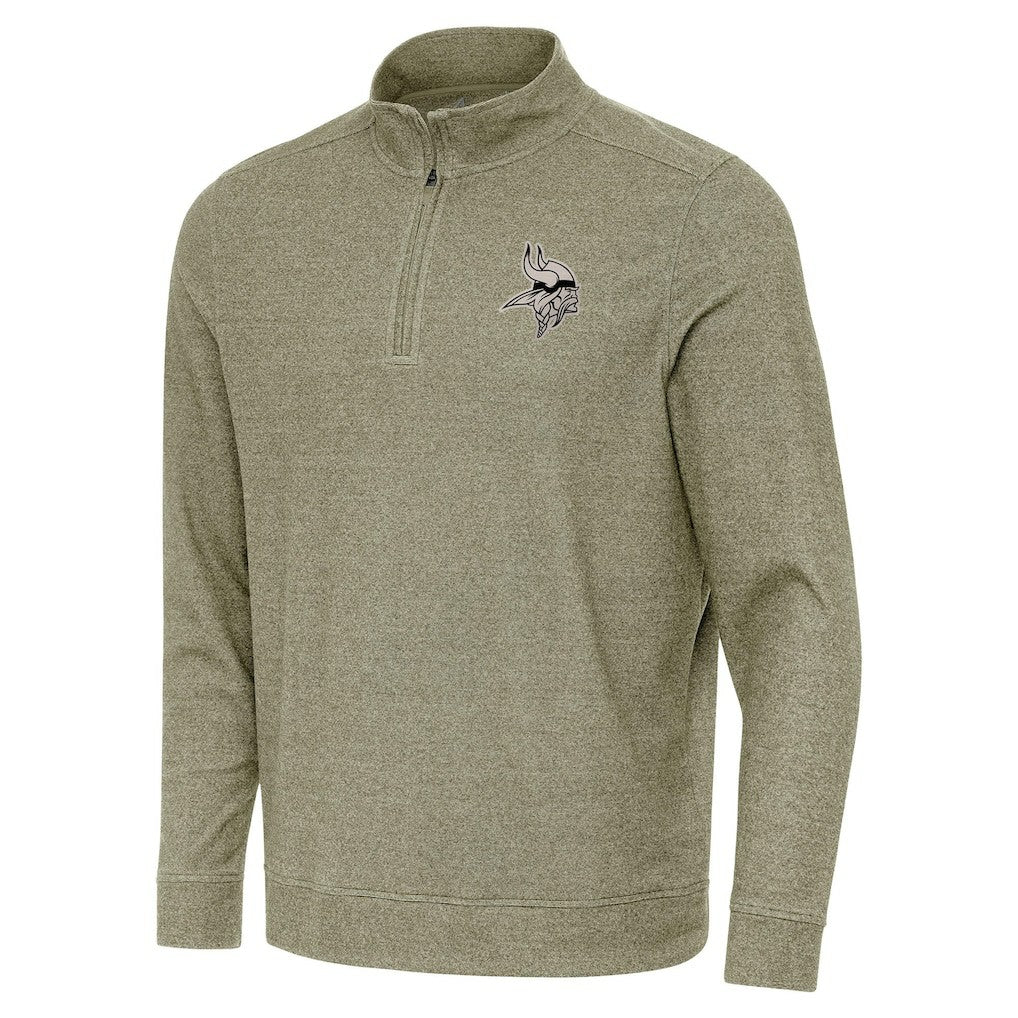 Antigua Subtle Quarter-Zip Top - Minnesota Vikings