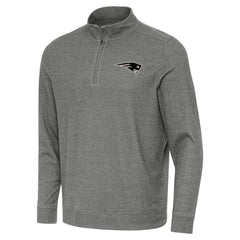 Antigua Subtle Quarter-Zip Top - New England Patriots