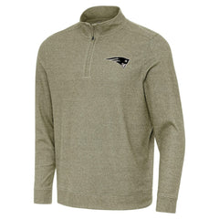 Antigua Subtle Quarter-Zip Top - New England Patriots