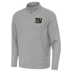 Antigua Subtle Quarter-Zip Top - New York Giants