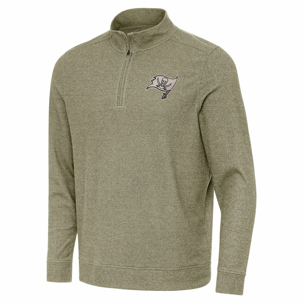 Antigua Subtle Quarter-Zip Top - Tampa Bay Buccaneers