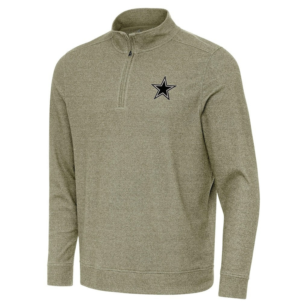 Antigua Subtle Quarter-Zip Top - Dallas Cowboys