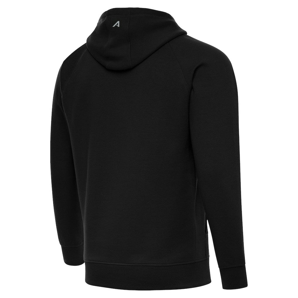 Antigua Brushed Carbon Victory Pullover Hoodie - Buffalo Bills