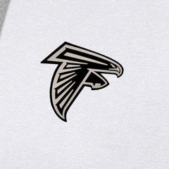 Antigua Brushed Carbon Victory Pullover Hoodie - Atlanta Falcons
