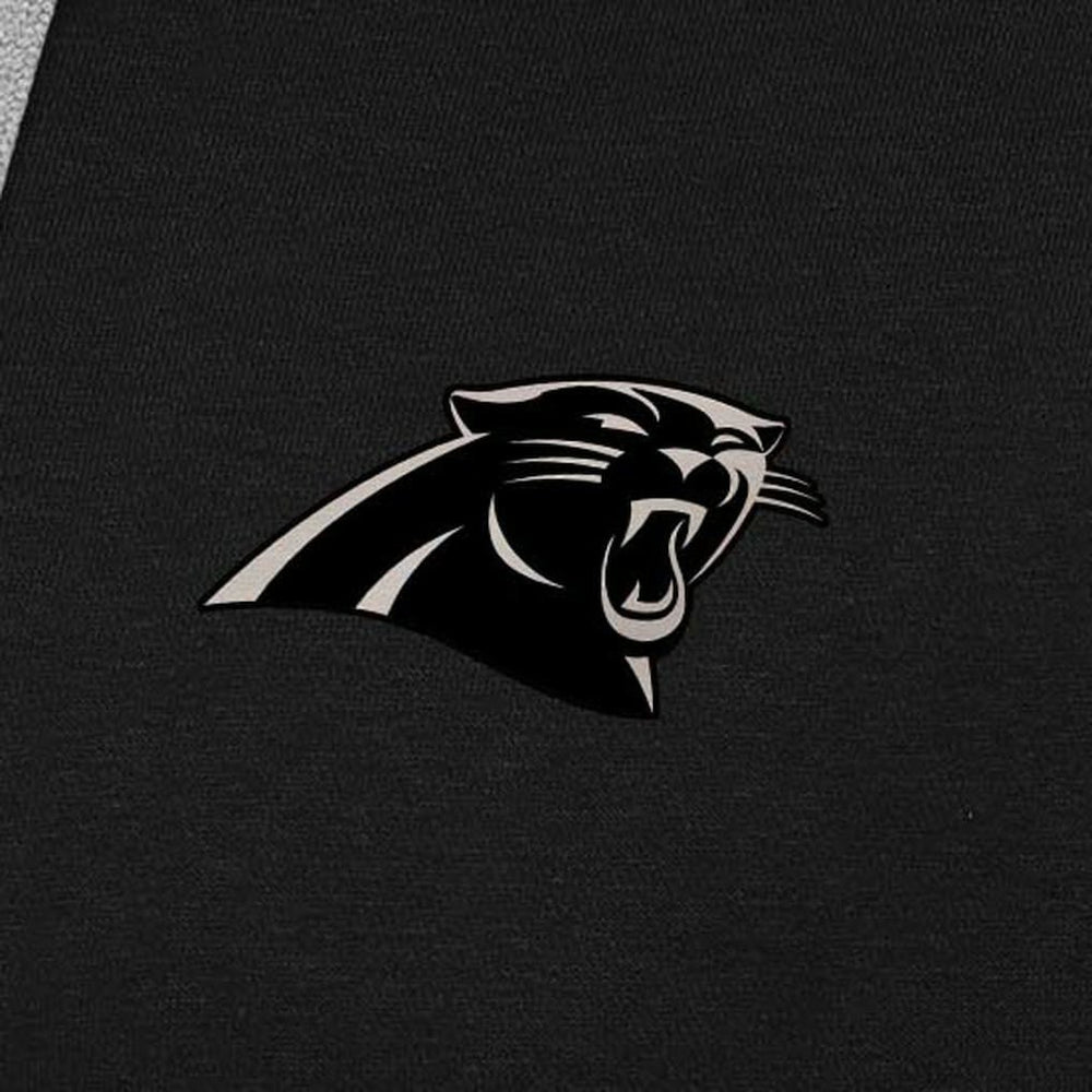 Antigua Brushed Carbon Victory Pullover Hoodie - Carolina Panthers