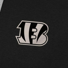 Antigua Brushed Carbon Victory Pullover Hoodie - Cincinnati Bengals