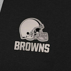 Antigua Brushed Carbon Victory Pullover Hoodie - Cleveland Browns