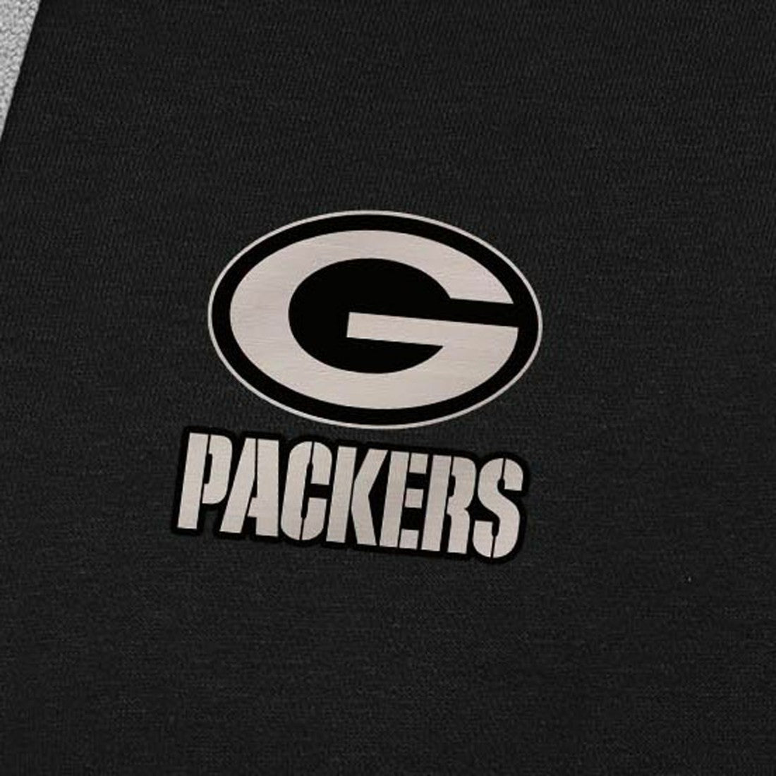 Antigua Brushed Carbon Victory Pullover Hoodie - Green Bay Packers