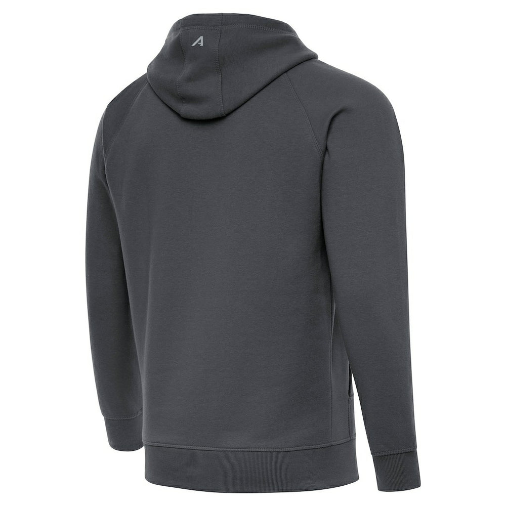 Antigua Brushed Carbon Victory Pullover Hoodie - Cleveland Browns