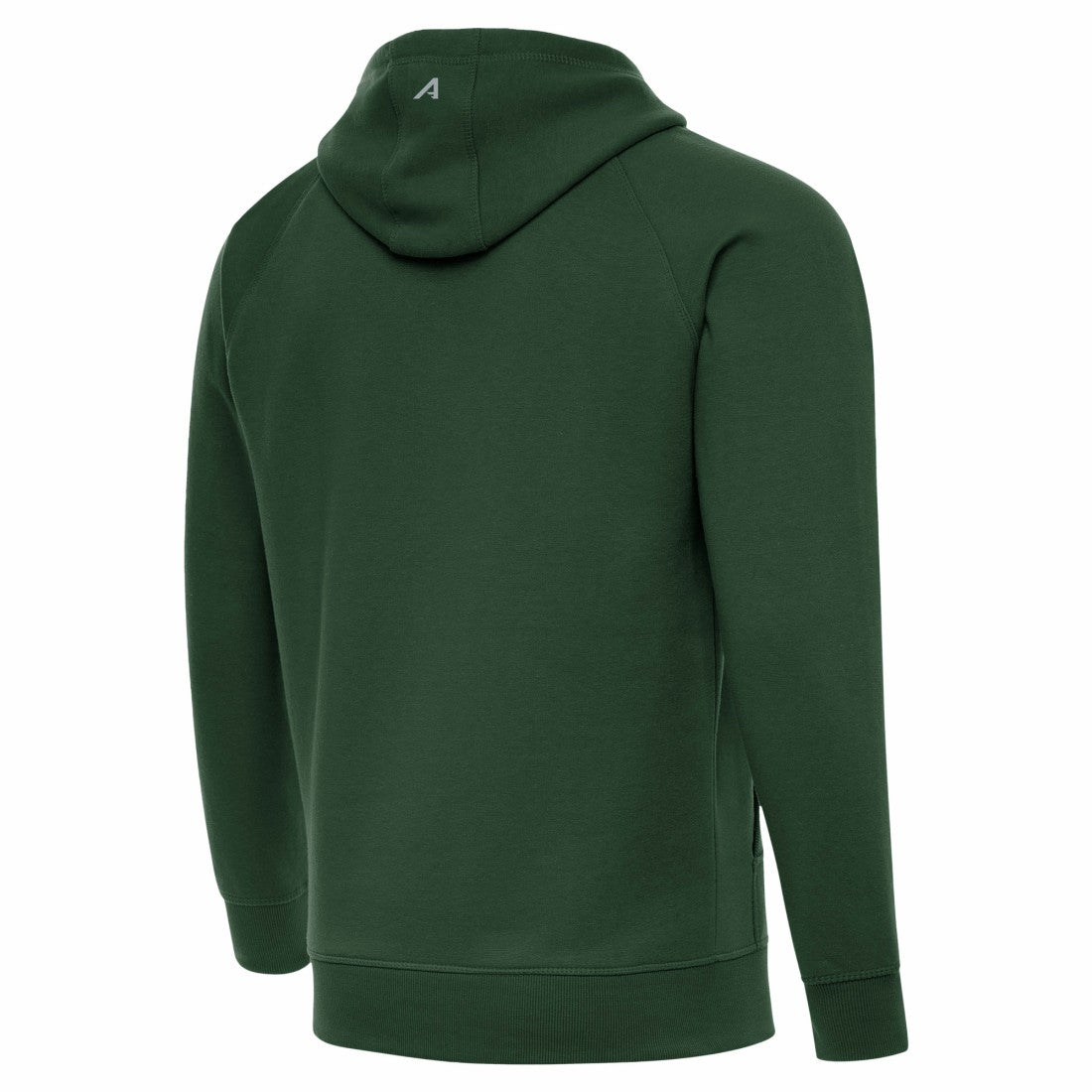 Antigua Brushed Carbon Victory Pullover Hoodie - Green Bay Packers