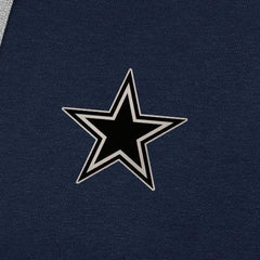 Antigua Brushed Carbon Victory Pullover Hoodie - Dallas Cowboys