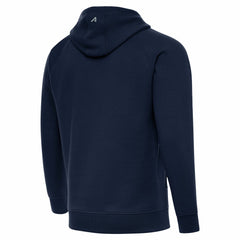 Antigua Brushed Carbon Victory Pullover Hoodie - Houston Texans