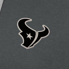 Antigua Brushed Carbon Victory Pullover Hoodie - Houston Texans