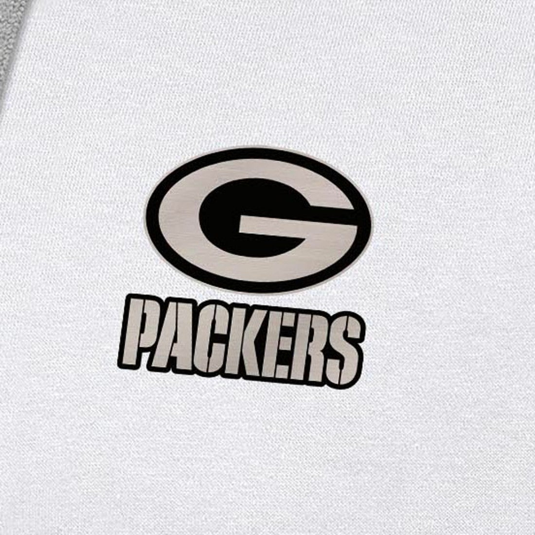 Antigua Brushed Carbon Victory Pullover Hoodie - Green Bay Packers
