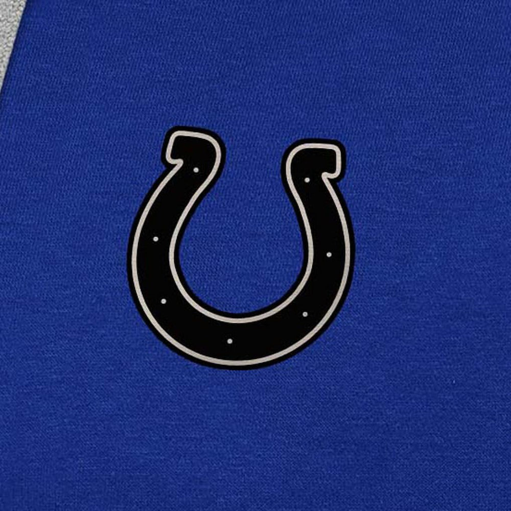 Antigua Brushed Carbon Victory Pullover Hoodie - Indianapolis Colts