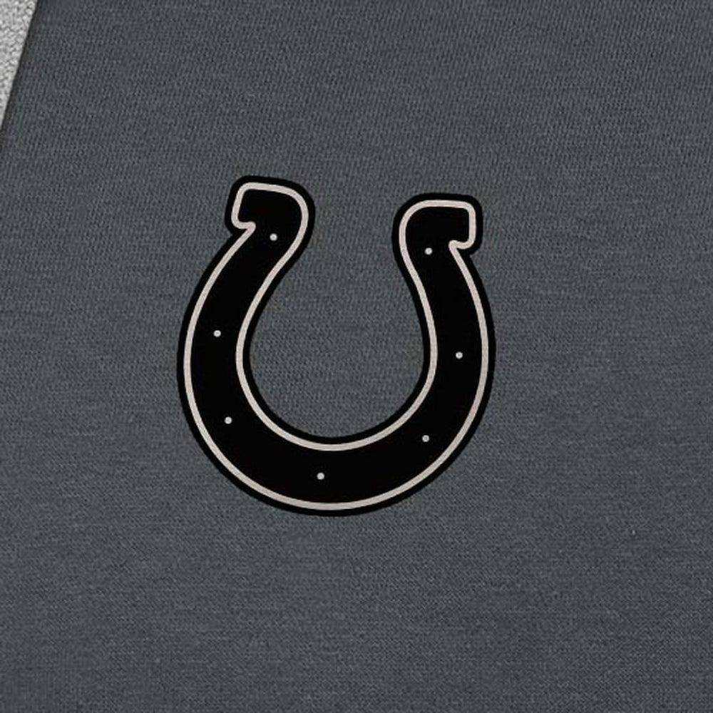 Antigua Brushed Carbon Victory Pullover Hoodie - Indianapolis Colts