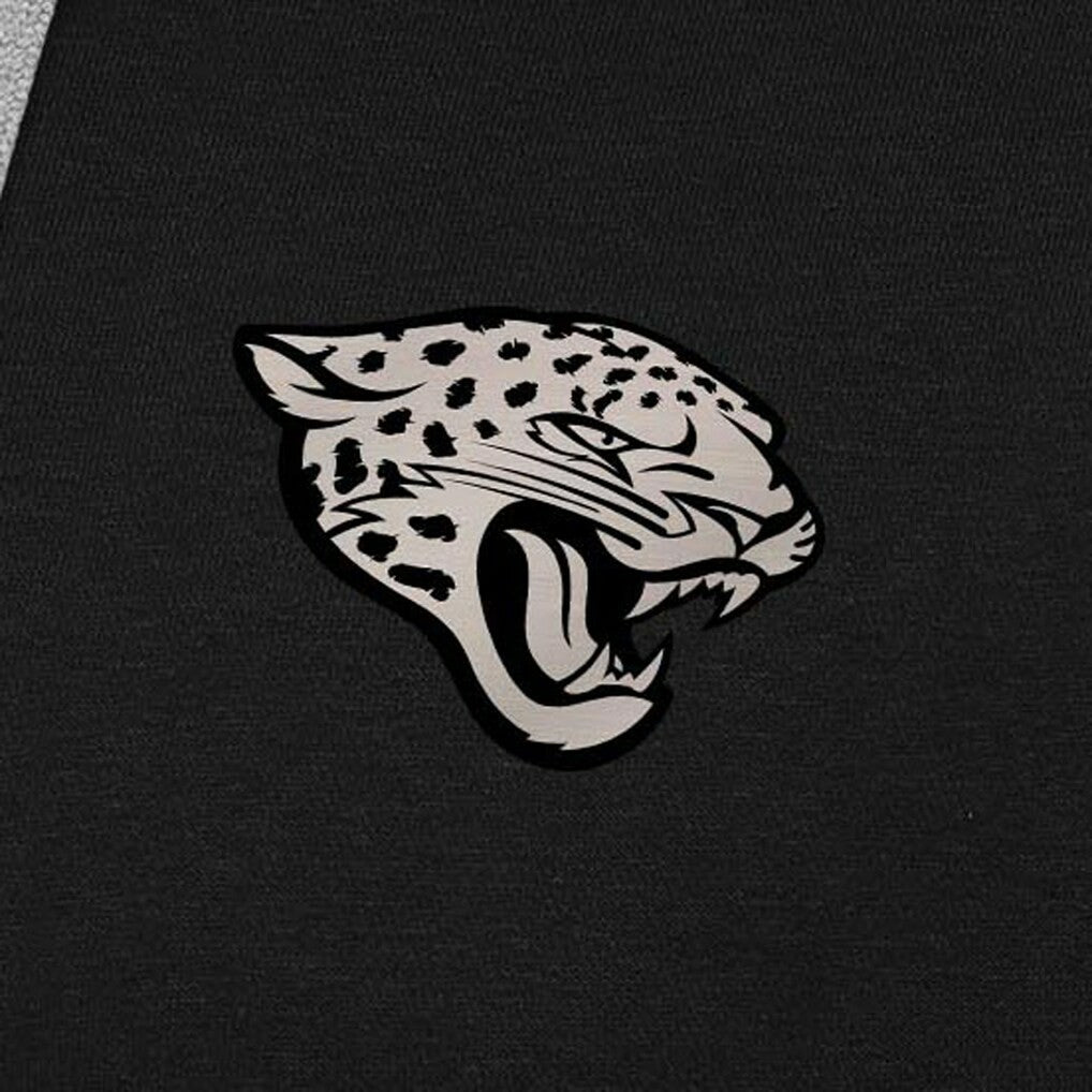 Antigua Brushed Carbon Victory Pullover Hoodie - Jacksonville Jaguars